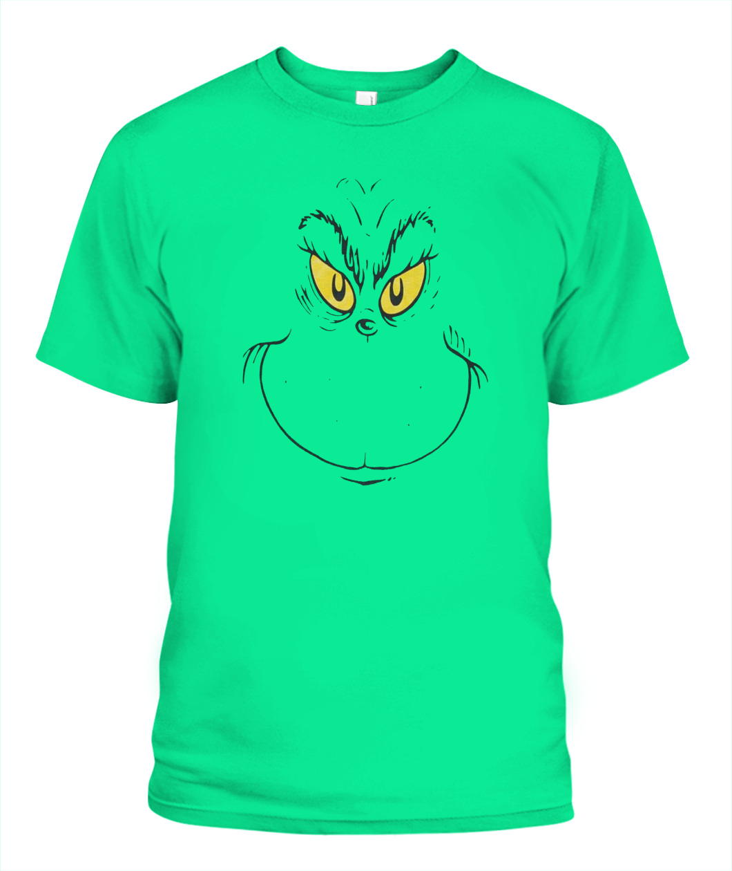 Dr. Seuss Grinch Face T-Shirt - Ellie Shirt