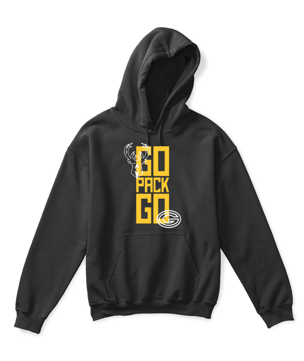 Go Pack Go Shirt - Milwaukee Bucks And Green Bay Packers T-Shirt -  ReviewsTees