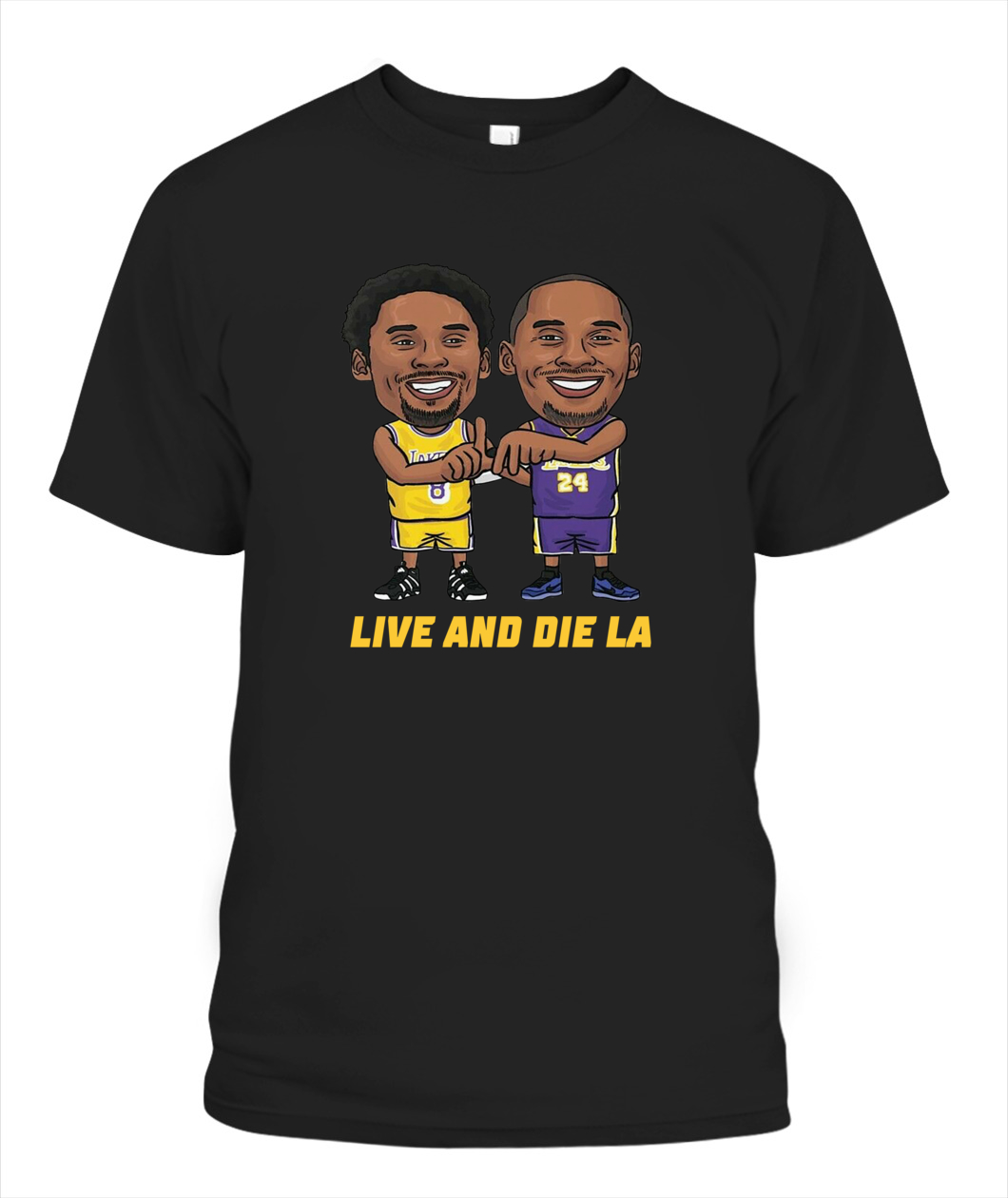 clippers to live and die in la shirt