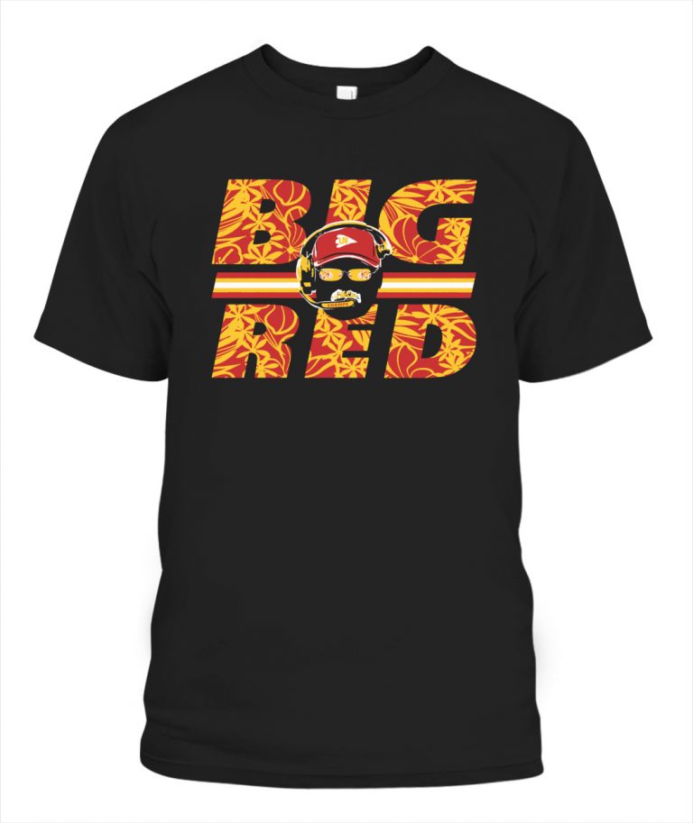BIG RED SHIRT Andy Reid - Kansas City Chiefs 2019 AFC Champions Shirt ...