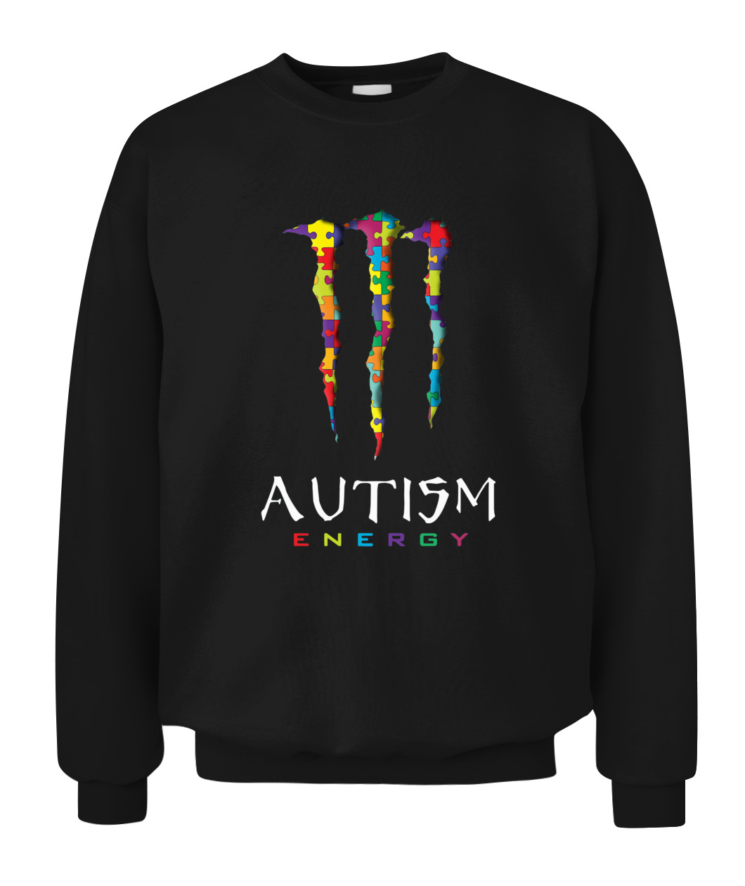 AUTISM ENERGY T SHIRT FUNNY MONSTER ENERGY Ellie Shirt