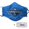 Los Angeles Dodgers 2020 World Series Champions Face Mask