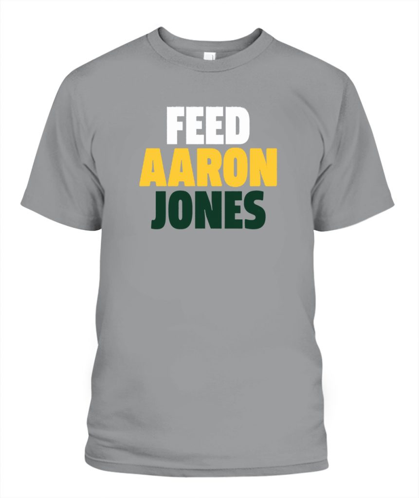 aaron jones t shirt