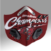 Tampa Bay Buccaneers Super Bowl LV Champions Carbon PM 2,5 Face Mask