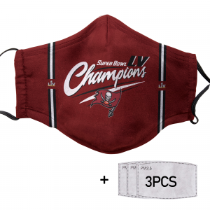 Tampa Bay Buccaneers Super Bowl LV Champions Face Mask
