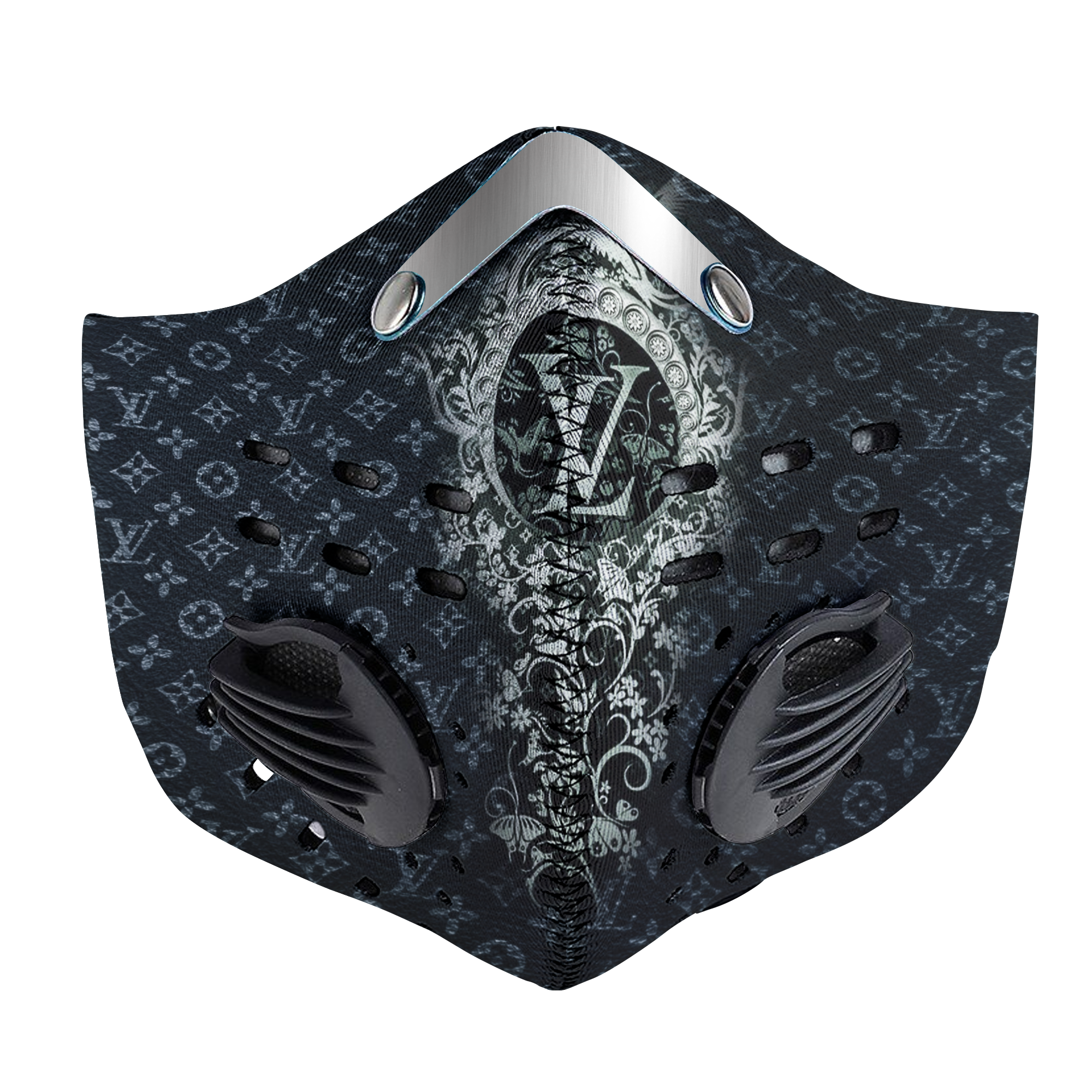 Rainbow Louis Vuitton Carbon PM 2,5 Face Mask - Ellie Shirt