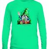 Gnomie hug knitting St Patrick's day shirt