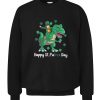 Happy St PaTREX Day T-Shirt Irish riding dinosaurs happy St Patrick's Day