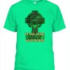 Cross in my veins flows the blood of Irish rebels St Patrick's Day t-shirt