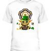 Baby Yoda Hug Samuel Smith's Nut Brown Beer St Patrick's Day Shirt