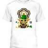 Baby Yoda Hug Samuel Smith's Nut Brown Beer St Patrick's Day Shirt