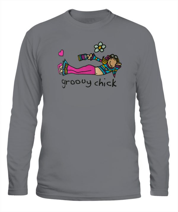 groovy chick tee