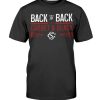 BACK TO BACK FOR THE GERNET AND BLACK 2010 - 2011 SHIRT South Carolina Gamecocks