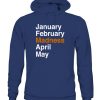 JANUARY FEBRUARY MADNESS APRIL MAY SHIRT 2021 NACC March Madness