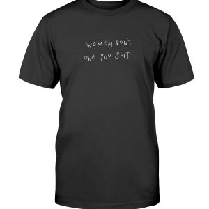 WOMEN DON'T OWE YOU UNISEX T-SHIRT Kyrie Irving - Brooklyn Nets - Feminism Feminist