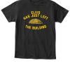 ELVIS HAS JUST LEFT THE BUILDING SHIRT Pittsburgh Penguins Elvis Presley