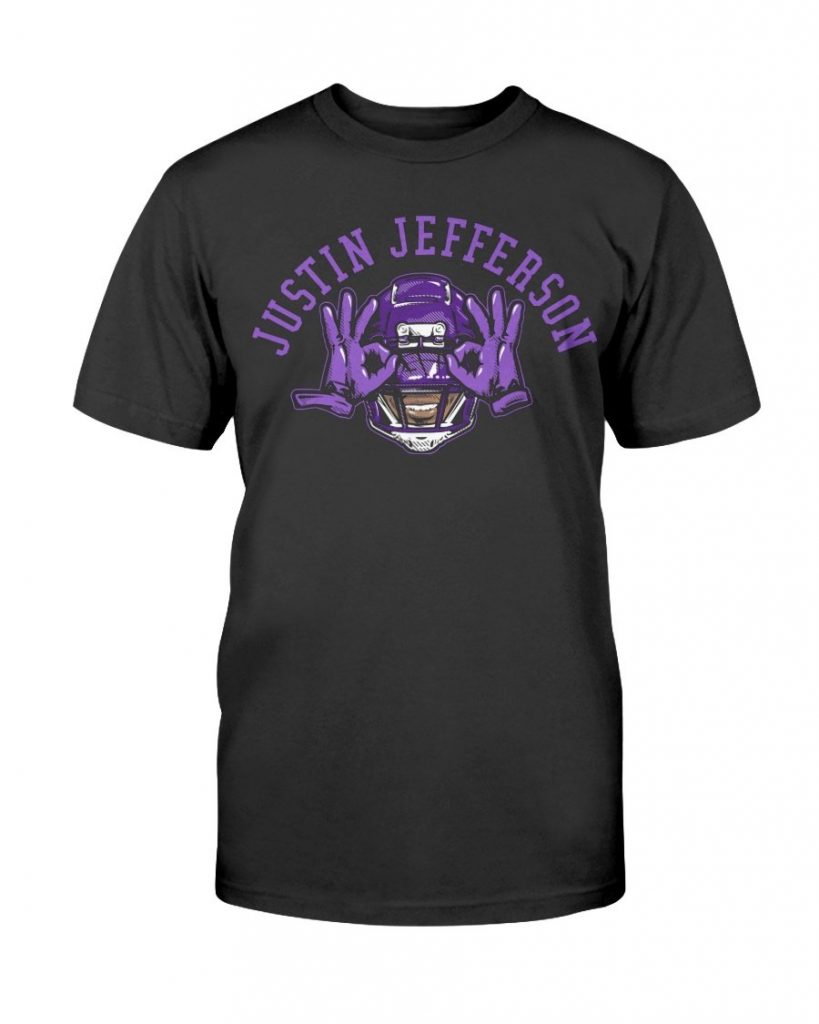 justin jefferson tshirt jersey