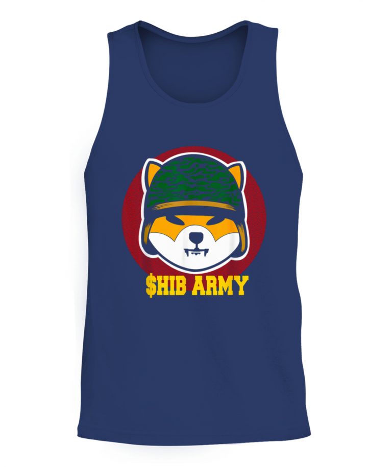 shiba army t shirt