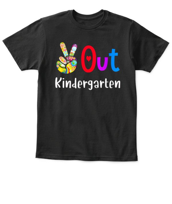 peace out kindergarten shirt