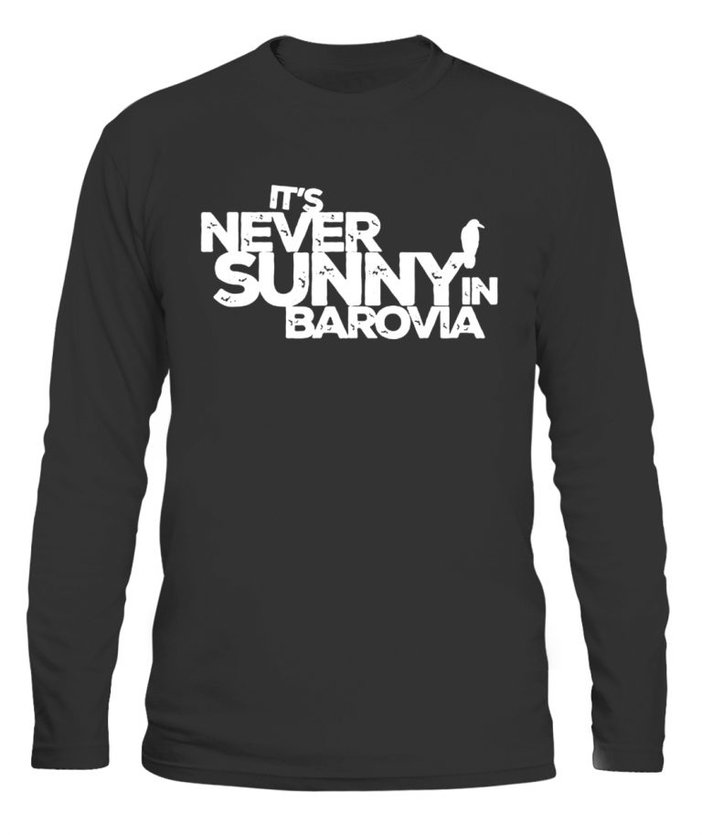 it's never sunny in barovia shirt