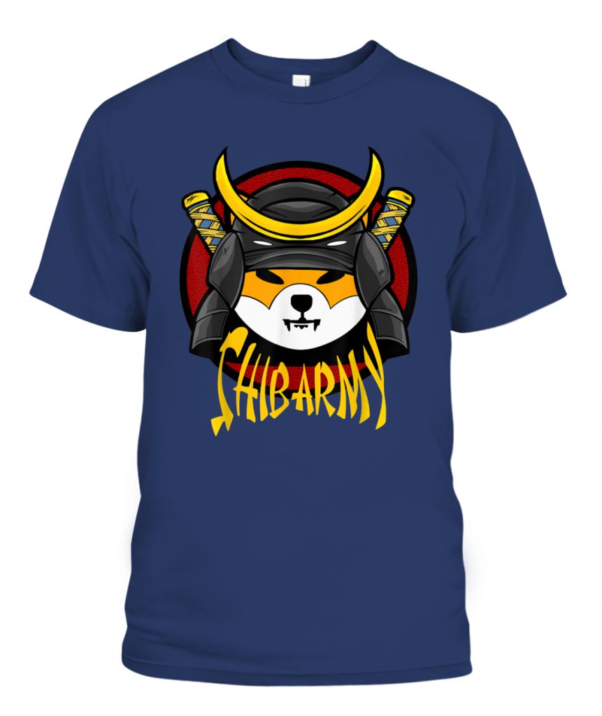 shiba army t shirt