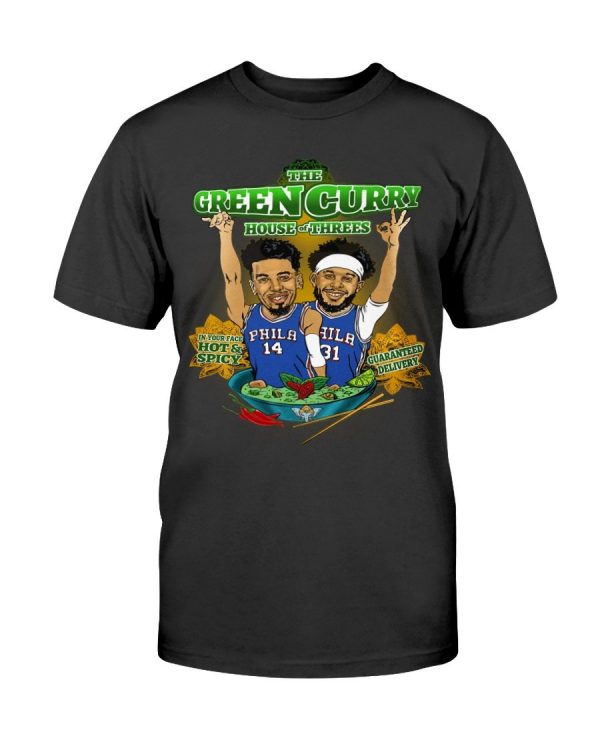 green curry house of threes shirt