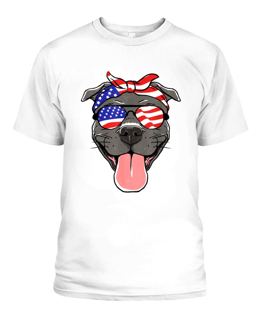 FOURTH OF JULY DOG LOVERS PATRIOTIC PUP FOR MEN, WOMEN, KIDS T-SHIRT ...