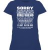 Sorry My Heart Only Beats for My Freaking Awesome Girlfriend T-Shirt