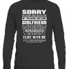 Sorry My Heart Only Beats for My Freaking Awesome Girlfriend T-Shirt