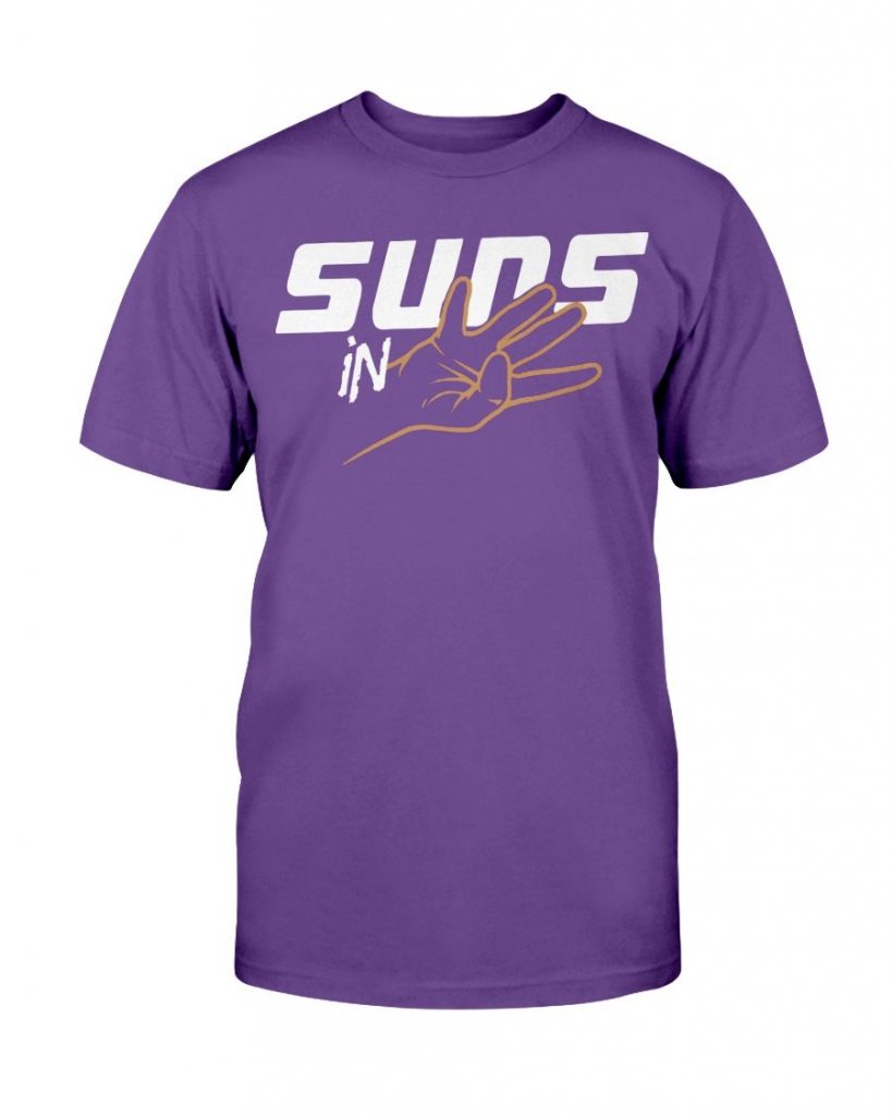 suns fan shirt off