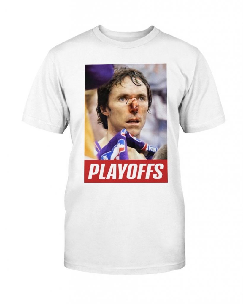 steve nash bloody nose shirt