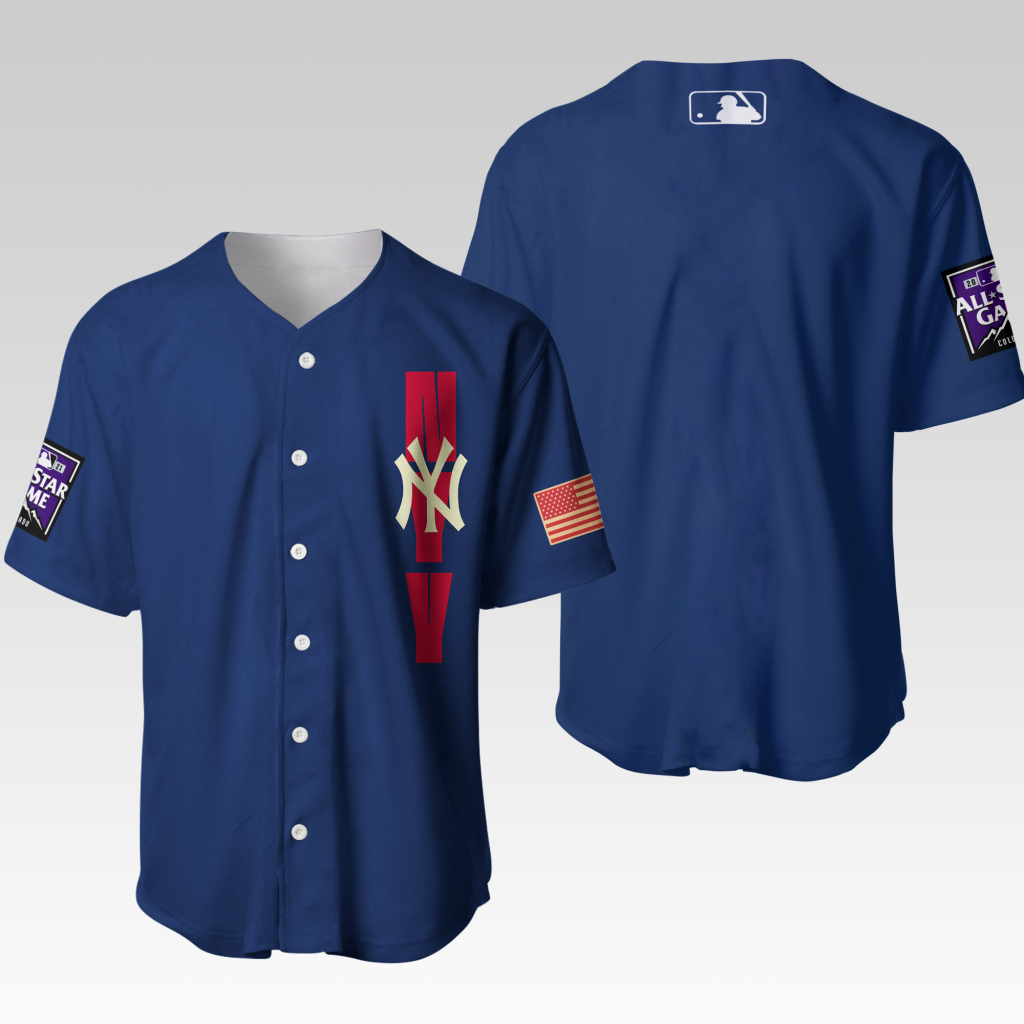 Yankees AllStar Game Baseball Jersey Ellie Shirt