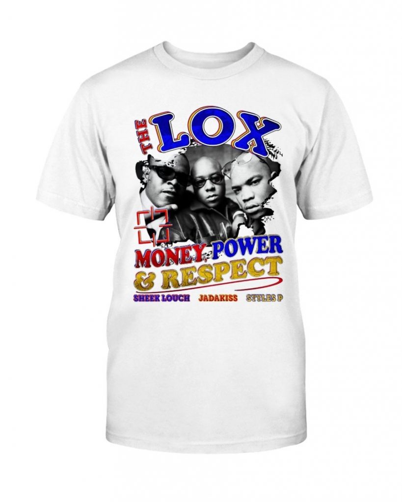 THE LOX - MONEY, POWER & RESPECT SHIRT - Ellie Shirt