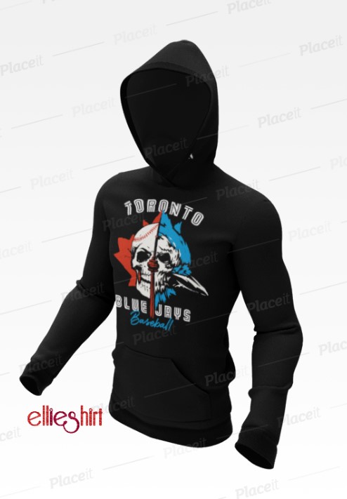 Toronto Blue Jays MLB Skull Punisher 3D Hoodie, MLB Clothing For Fans -  Bring Your Ideas, Thoughts And Imaginations Into Reality Today