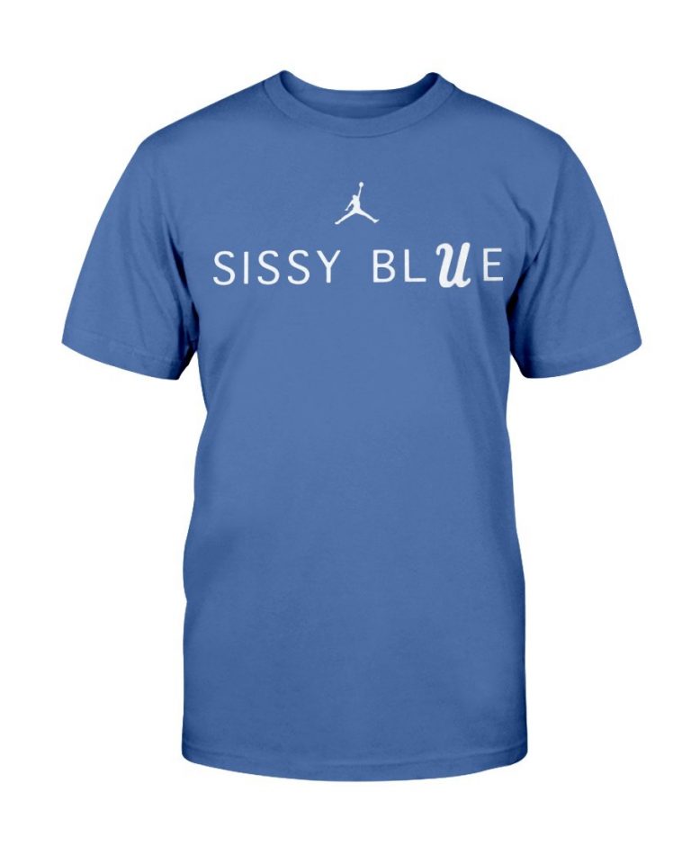 orgeron sissy blue shirt