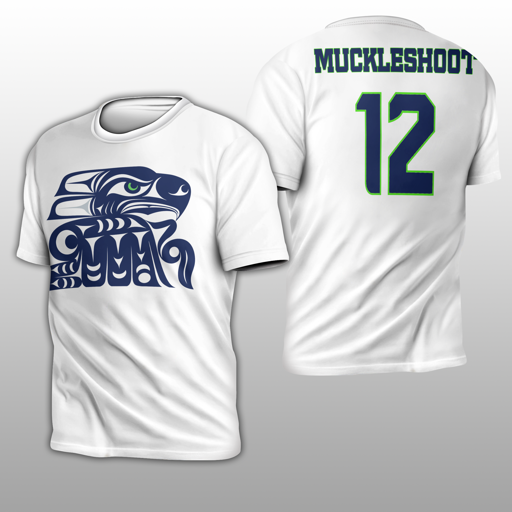 Women's Tribal Seahawks Tee