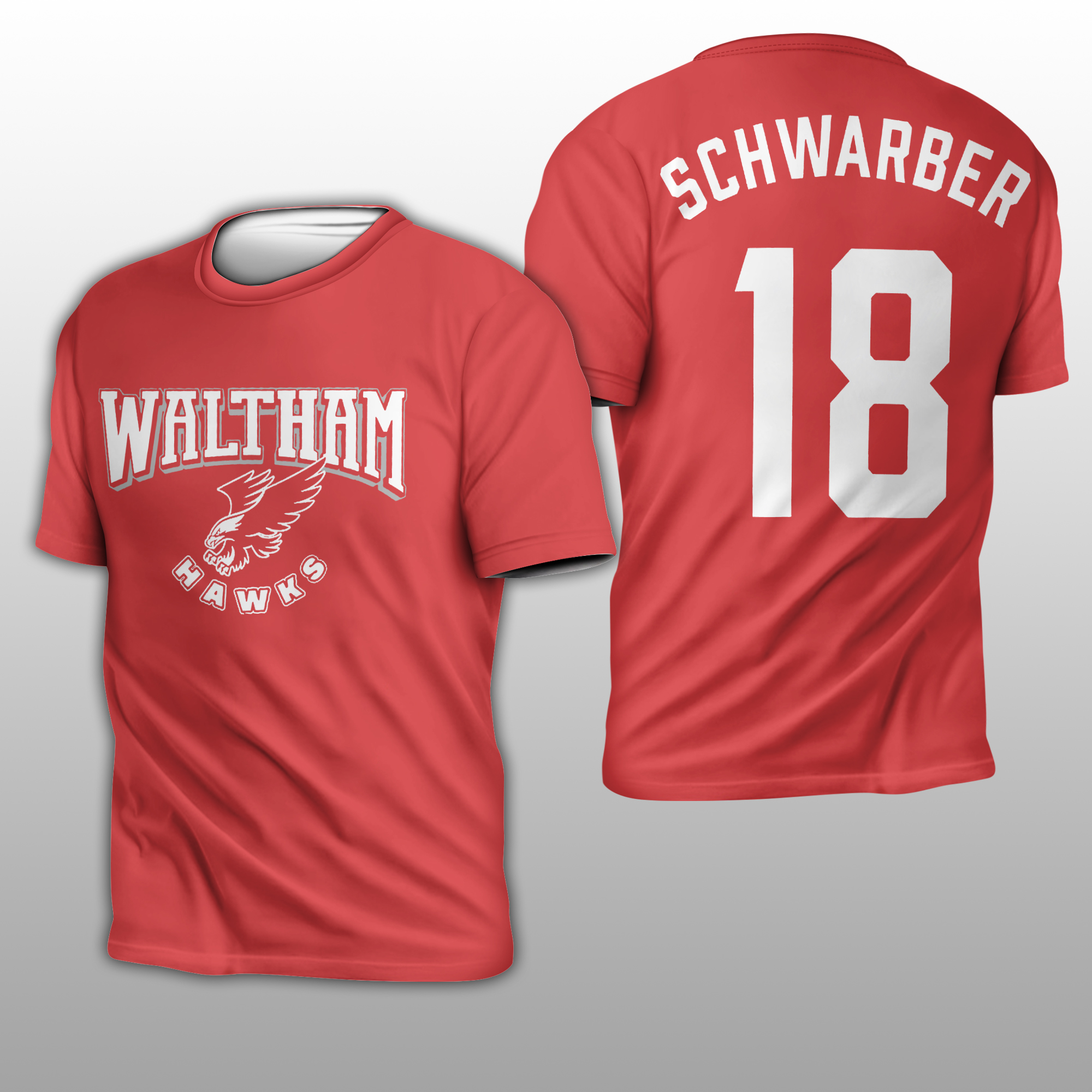 Boston Red Sox Kyle Schwarber Waltham Hawks T Shirt - T Shirt Classic