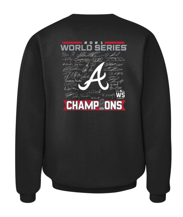 Atlanta Braves 2021 World Series Champions Signature Roster shirt