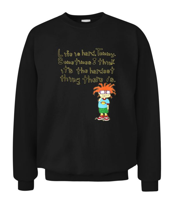 Mademark X Rugrats Chuckie “life Is Hard Tommy” Rugrats Shirt Ellie Shirt 8394