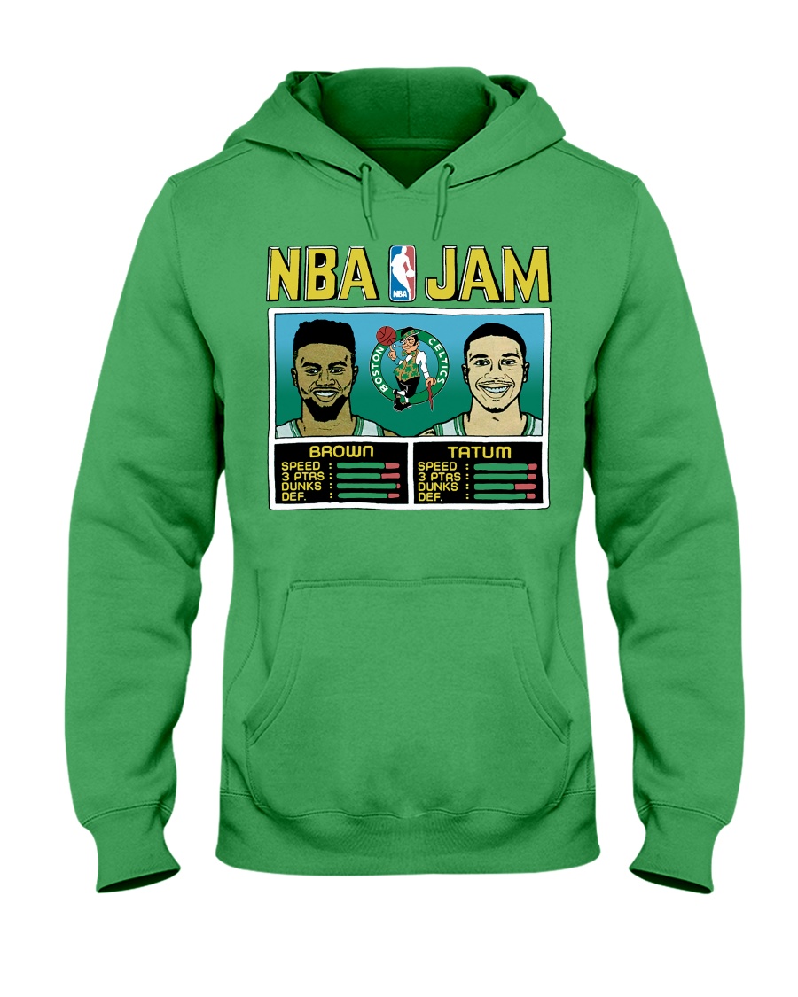 NBA Jam Celtics Brown And Tatum Shirt, hoodie, sweater, long sleeve and  tank top