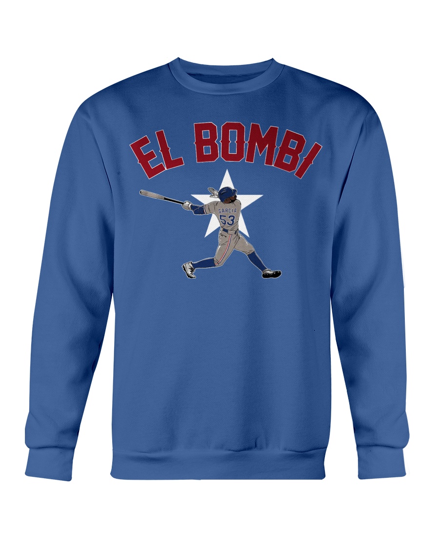El Bombi Swing Adolis García Texas Rangers shirt, hoodie, sweater, long  sleeve and tank top
