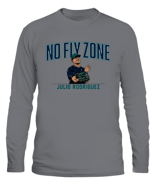 Julio Rodriguez Seattle Mariners No Fly Zone Shirt - Limotees