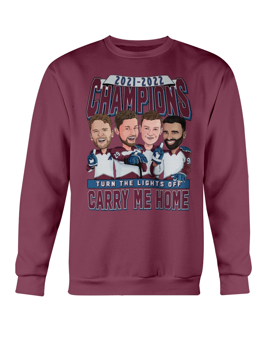 Colorado Avalanche Turn The Light Of Carry Me Home Stanley Cup Final 2022  Shirt