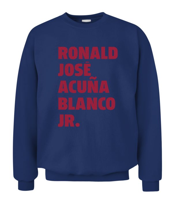 MLB Atlanta Braves Ronald José Acuña Blanco Jr Poster shirt