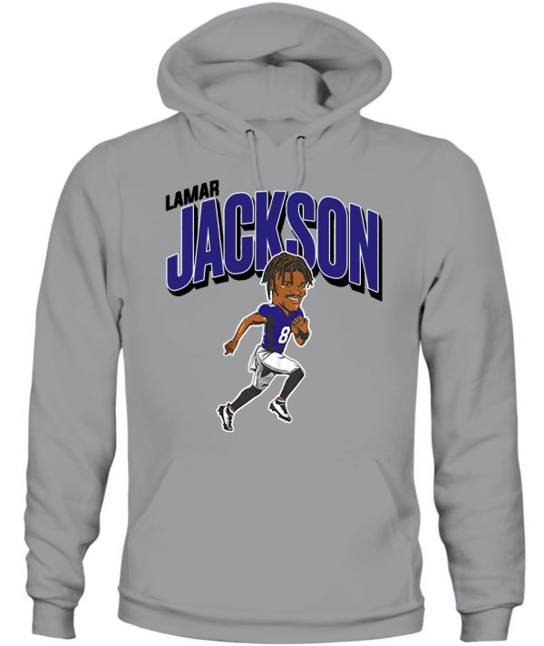 Baltimore Ravens Lamar Jackson Caricature Shirt, hoodie, sweater