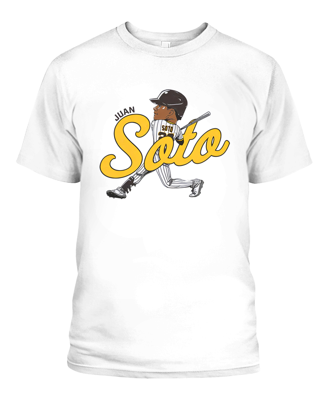 Dick's Sporting Goods BreakingT Men's San Diego Padres Juan Soto White  Caricature Graphic T-Shirt