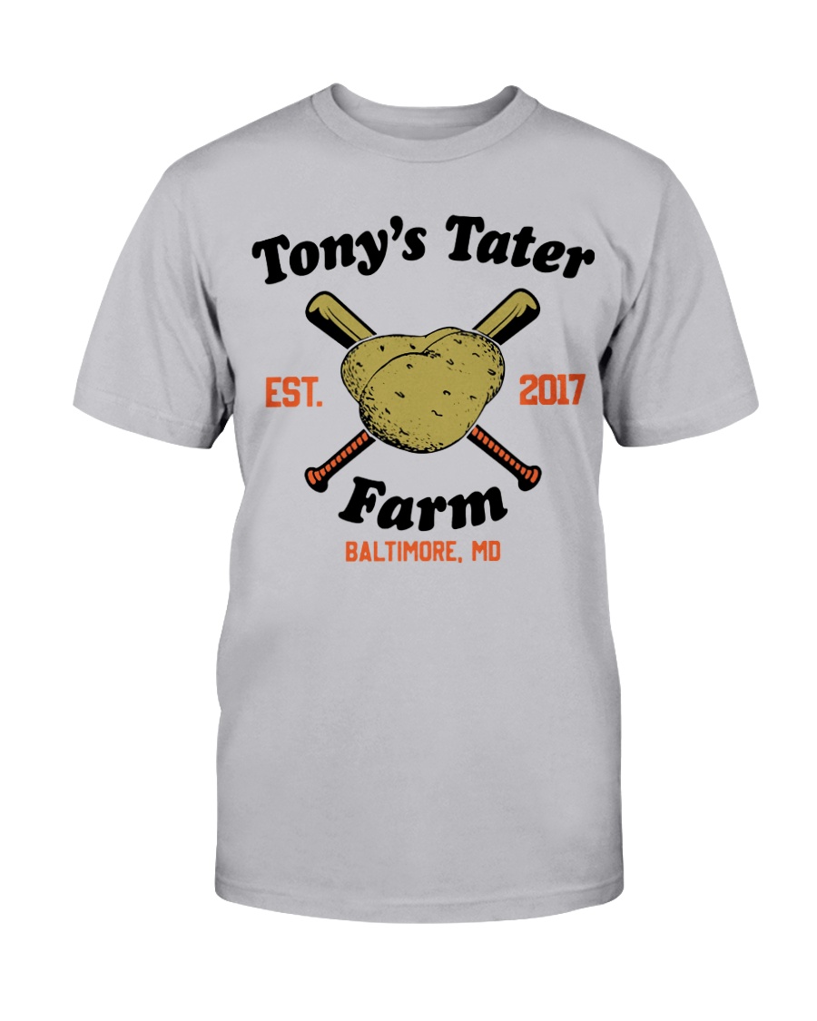 TONY'S TATER FARM SHIRT Tony Tater, Anthony Santander, Baltimore Orioles -  Ellieshirt