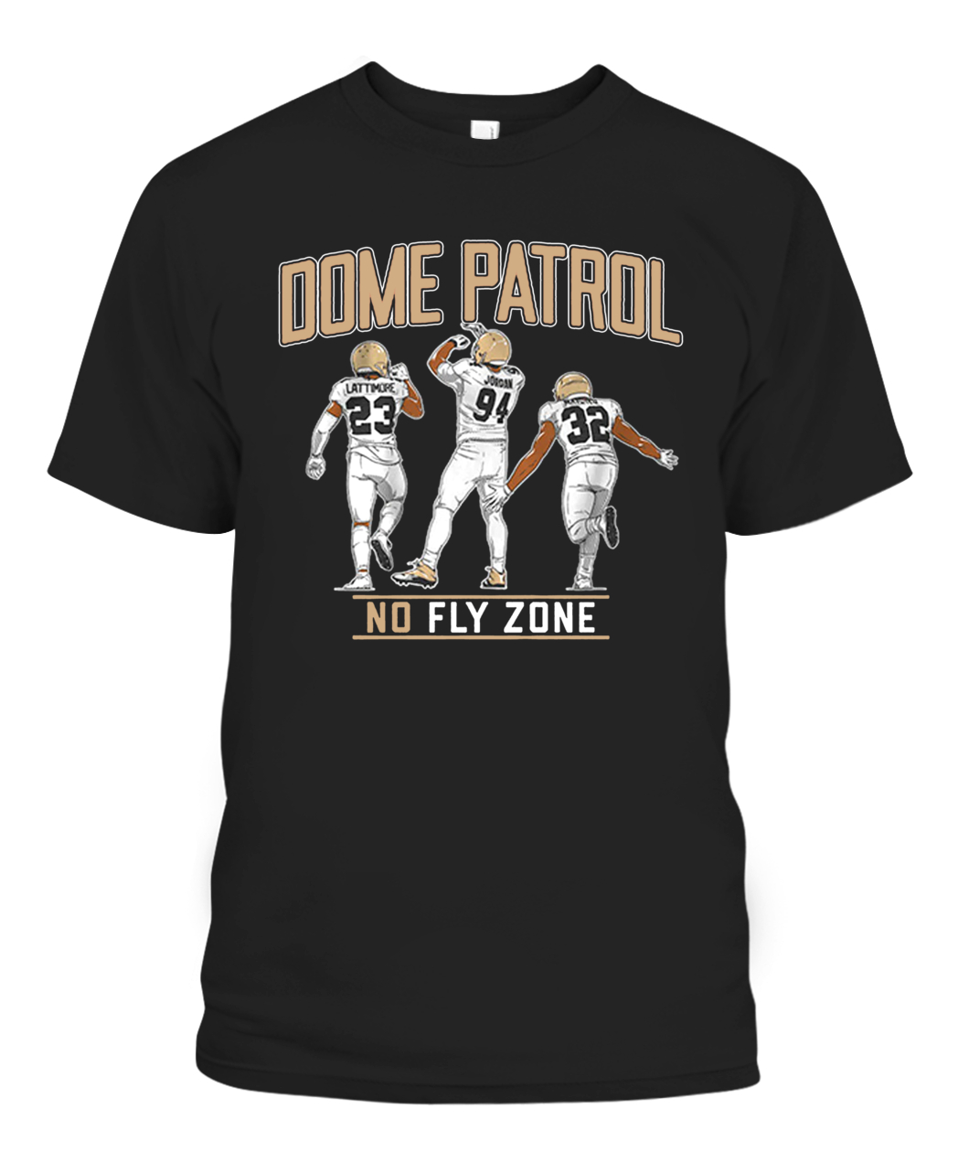 New Orleans Saints Dome Patrol NOLA No Fly Zone 2022 Shirt, hoodie