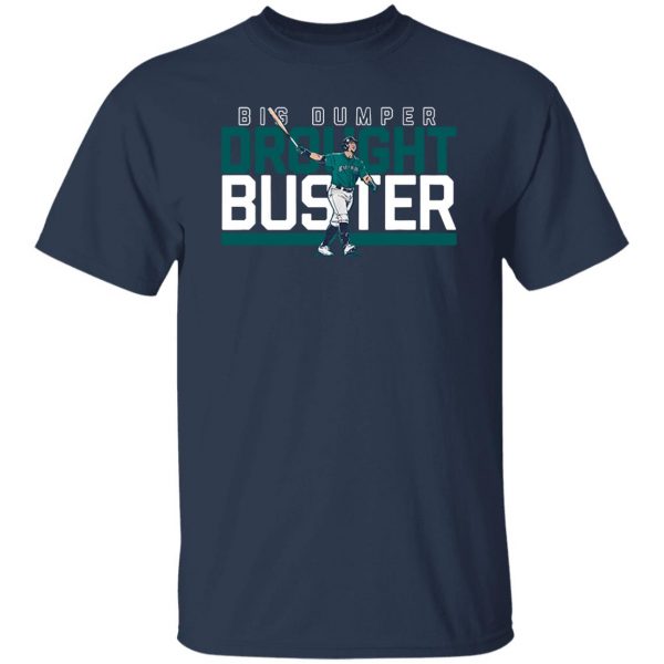 Official Big Dumper Drought Buster Cal Raleigh Seattle Mariners