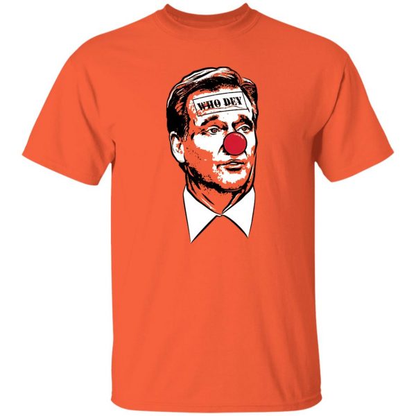 Cincinnati bengals clown who dey 2023 shirt - Freedomdesign